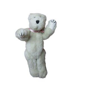 Boyds Collection Stiff Cream Plush 9" Bear - Vintage 1994